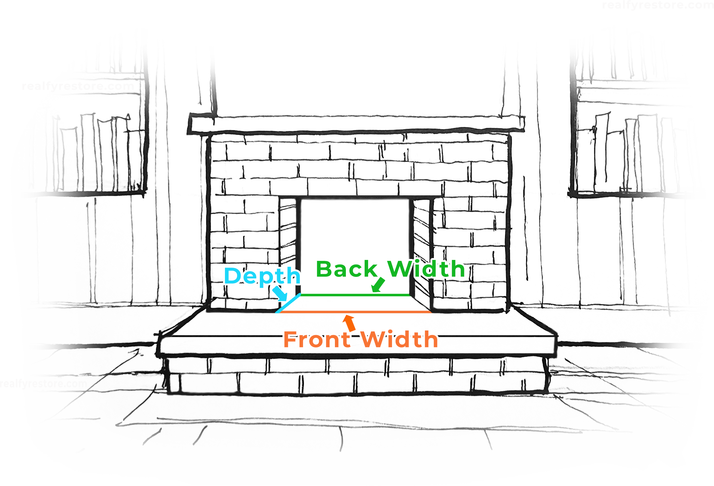 Fireplace Sizing Image