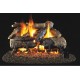 Real Fyre Charred American Oak Listed Gas Log Set