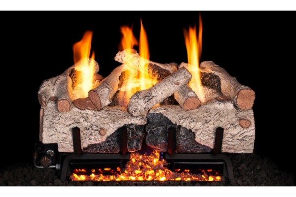 Real Fyre Charred Alpine Birch ANSI Gas Log Set