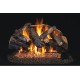 Real Fyre Charred Majestic Oak Flame Enhanced Listed Gas Log Set