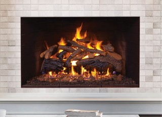 Real Fyre Charred American Oak Gas Log Set - Home Page Image