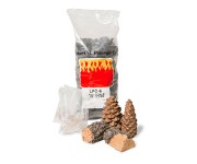 Real Fyre Ember Enhancing Decor Pack with Bryte Coals, Lava Coal and Pine cones Real Fyre Ember Enhancing Decor Pack with Bryte Coals, Lava Coal and Pine cones