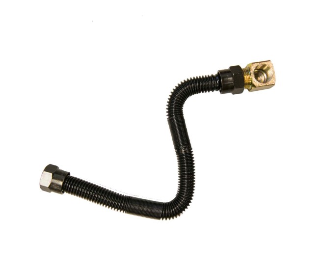 Real Fyre Black 3/8-inch Stainless Steel Flex Connector Real Fyre Black 3/8-inch Stainless Steel Flex Connector