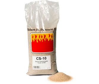 Real Fyre Select White Sand 12lbs, Natural Gas Burners Only