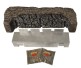 Real Fyre Charred Majestic Oak Flame Enhanced Vented Gas Log Set