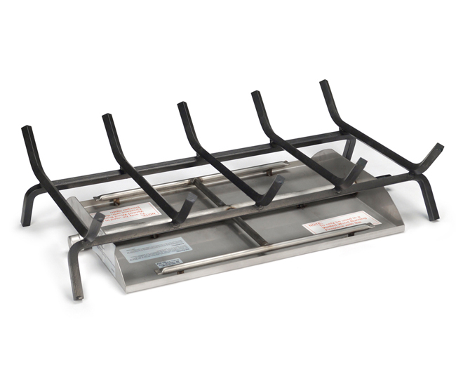 Real Fyre G45 24-inch Outdoor  See-Thru Burner with Electronic On/Off Remote, Stainless Steel (P) [SPECIAL ORDER]