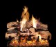 Real Fyre Split Oak Designer Plus Flame Enhanced Vented Gas Log Set