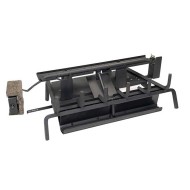 Real Fyre G31 3-Tiered 33/39 inch ANSI Certified Burner with Electric Basic On/Off Remote, Natural