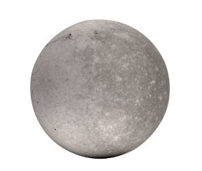 Real Fyre 4-inch Graystone Fyre Sphere, Single