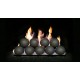 Real Fyre 5-inch Epic Black Fyre Spheres