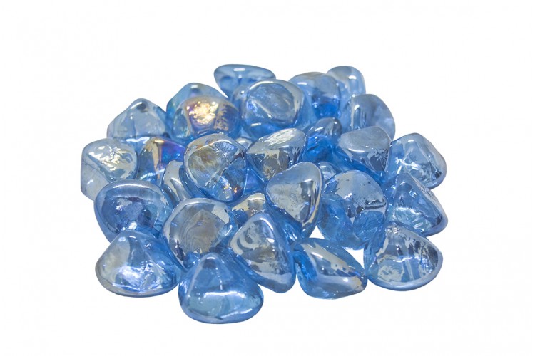 Real Fyre Steel Blue Diamond Nuggets