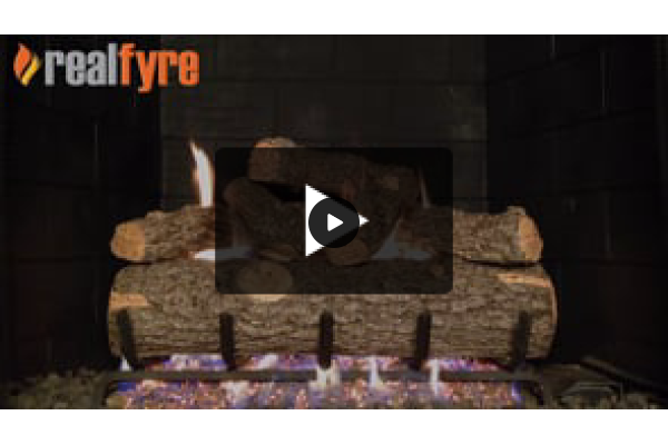 Real Fyre Golden Oak Designer Plus Logs