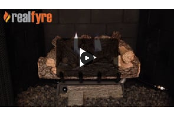 Real Fyre Valley Oak ANSI Gas Log Set