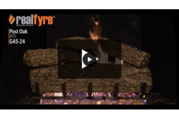 Real Fyre Post Oak Gas Logs