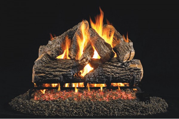 Real Fyre Charred Oak Gas Logs