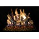 Real Fyre Charred Oak Stack Listed Gas Log Set Real Fyre Charred Oak Stack Listed Gas Log Set