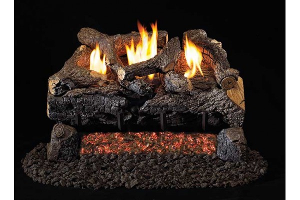 Real Fyre Evening Fyre Charred See-Thru Logs