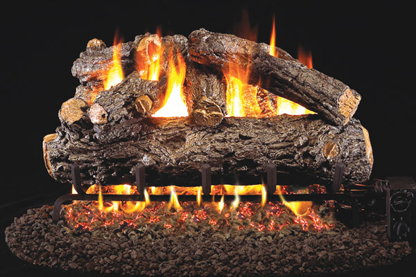 Real Fyre Rustic Oak Designer Gas Logs