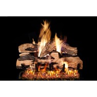 Real Fyre Split Oak Designer Plus ANSI Gas Log Set