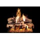 Real Fyre Split Oak Designer Plus Gas Logs