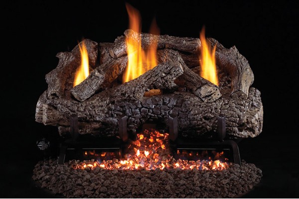 Real Fyre Charred Frontier Oak Logs