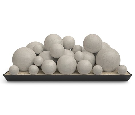 Real Fyre Graystone Mixed Select Fyre Spheres