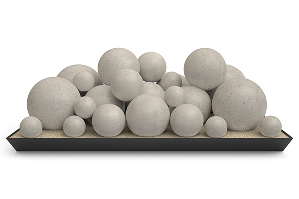 Real Fyre Graystone Mixed Select Fyre Spheres