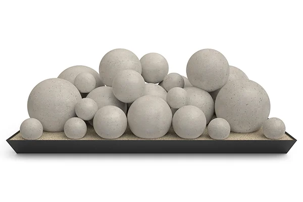 Real Fyre Graystone Mixed Select Fyre Spheres