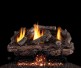 Real Fyre Charred Aged Split Gas Log Set