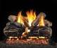 Real Fyre Charred Split Gas Log Set
