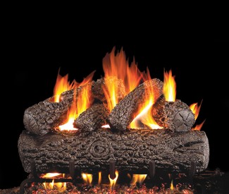Real Fyre Post Oak Gas Logs Only Real Fyre Post Oak Gas Logs Only
