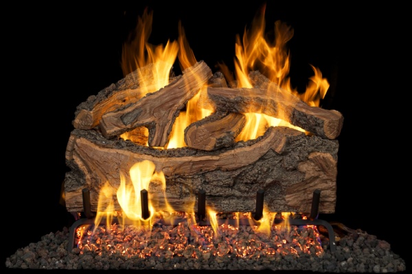 Real Fyre Rugged Forest Split ANSI Gas Log Set