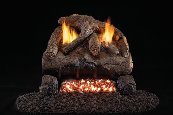 Real Fyre Evening Fyre Gas Log Set