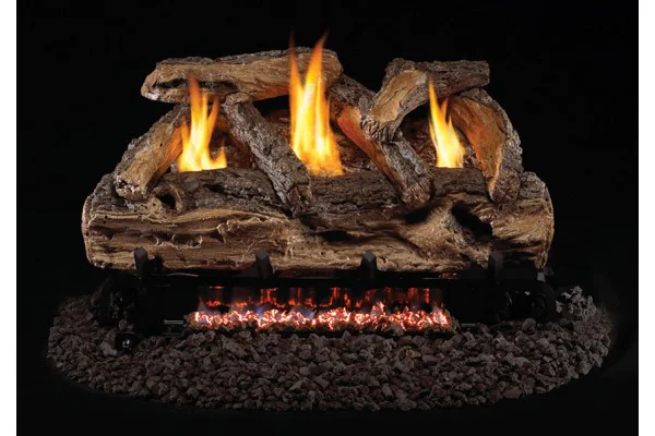 Real Fyre Split Oak Gas Log Set Real Fyre Split Oak Gas Log Set