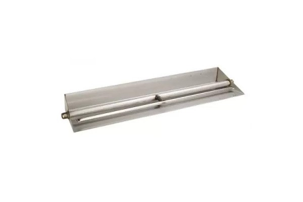 Real Fyre G45 Stainless Steel Glass Burner, Match-Lit