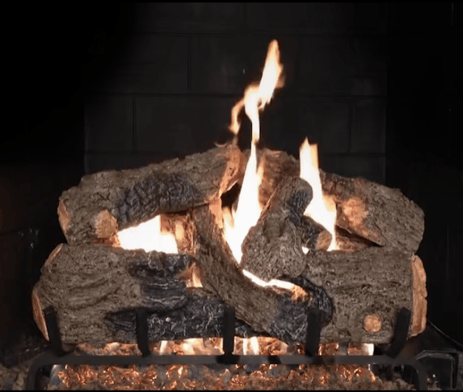 Real Fyre Outdoor Charred Northern Gas Log Set