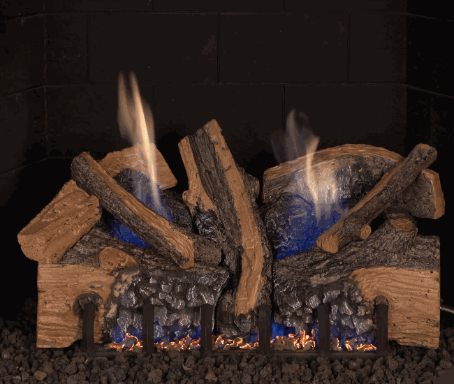 Real Fyre Outdoor Foothill Split Oak Gas Log Set