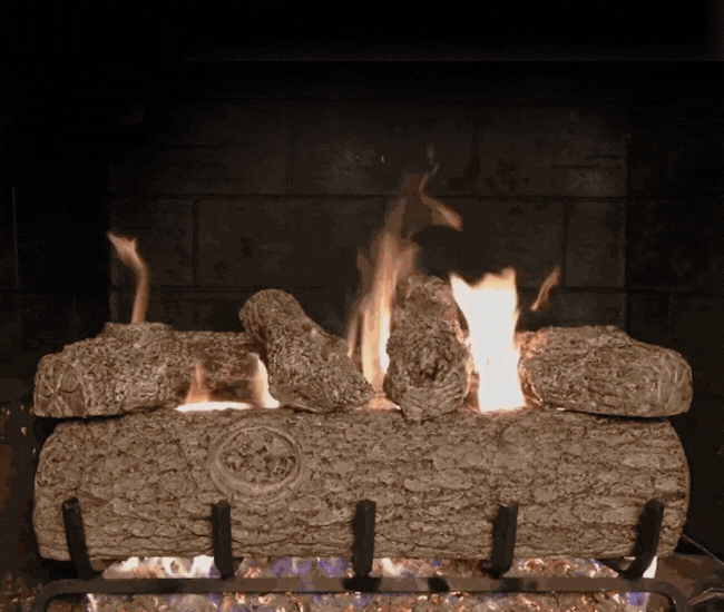 Real Fyre Outdoor Golden Oak Gas Log Set