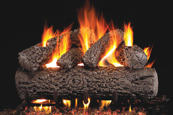 RH Peterson Real Fyre G19A Series Foothill Oak Gas Log Set - 30