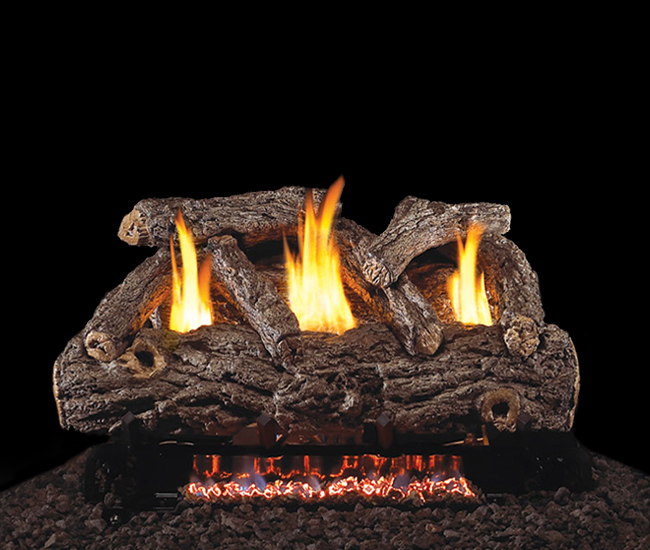 Real Fyre Golden Oak Designer Vent-Free Gas Log Sets | RH Peterson